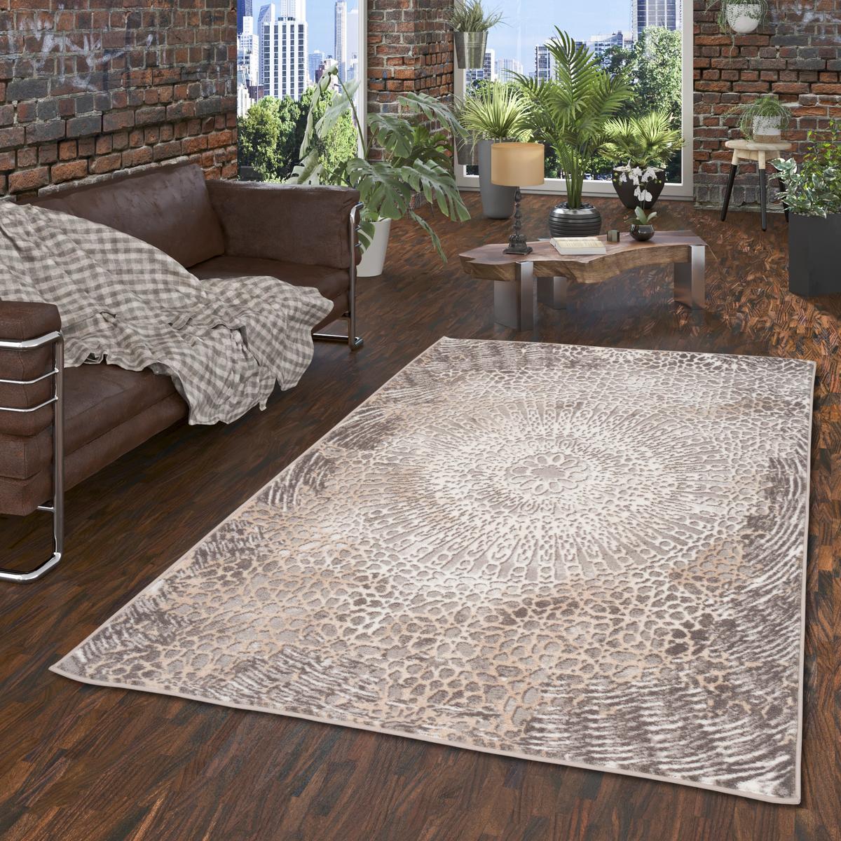 DESIGNER TEPPICH TAWIRA VINTAGE KLASSIK - Beige, Textil (140/200cm) - Pergamon
