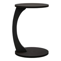 BEISTELLTISCH Holeby - Schwarz, Holzwerkstoff (38/38/56cm) - [en.casa]