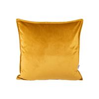 KISSENHÜLLE Samt&Sonders curry-senf 45/45 cm - Currygelb, Textil (45/45cm) - beties Heimtextil