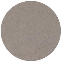 NATUR TEPPICH WOLLE BERBER RUND - Anthrazit, Textil (133/133cm) - Snapstyle