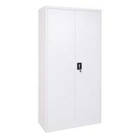 AKTENSCHRANK Weiß - Weiß, Metall (90/185/40cm) - MCW