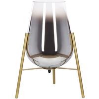 TISCHLAMPE Mena 55/55/44 cm - Goldfarben, Metall (55/55/44cm) - Beliani