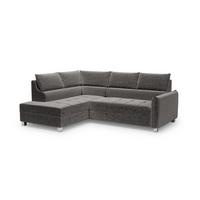 ECKSOFA Marno - Schieferfarben, Holzwerkstoff/Textil (260/200cm) - Fun Möbel