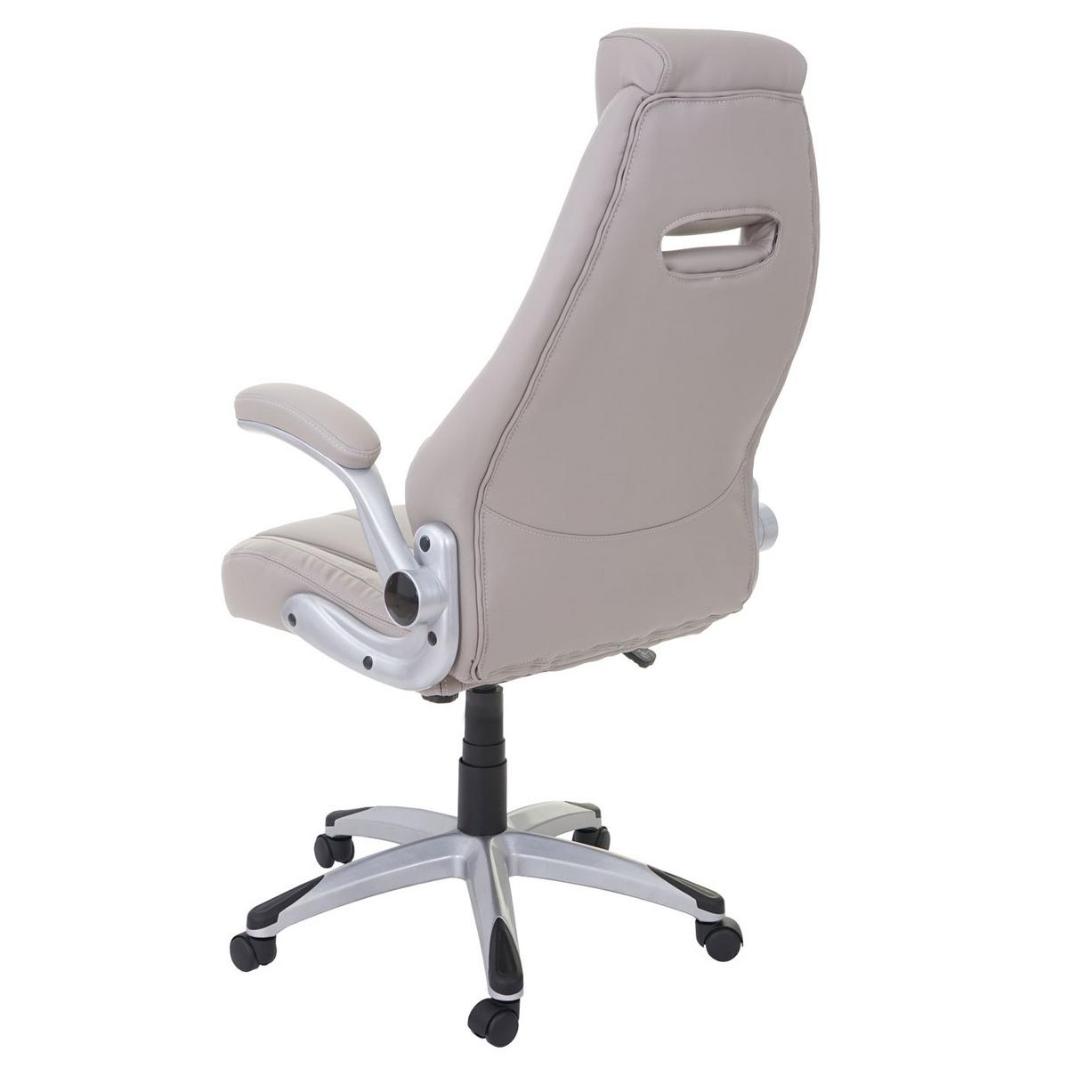 BÜROSTUHL Grau - Grau, Textil (68/128/80cm) - MCW