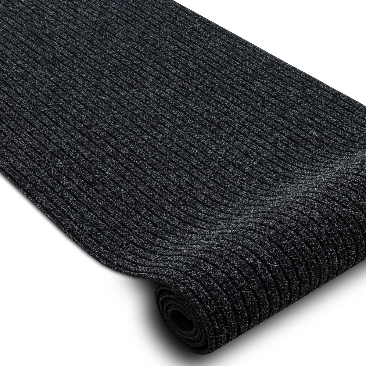 TÜRMATTE rutschfest 100/450 cm - Anthrazit, Textil (100/450cm) - rugsX