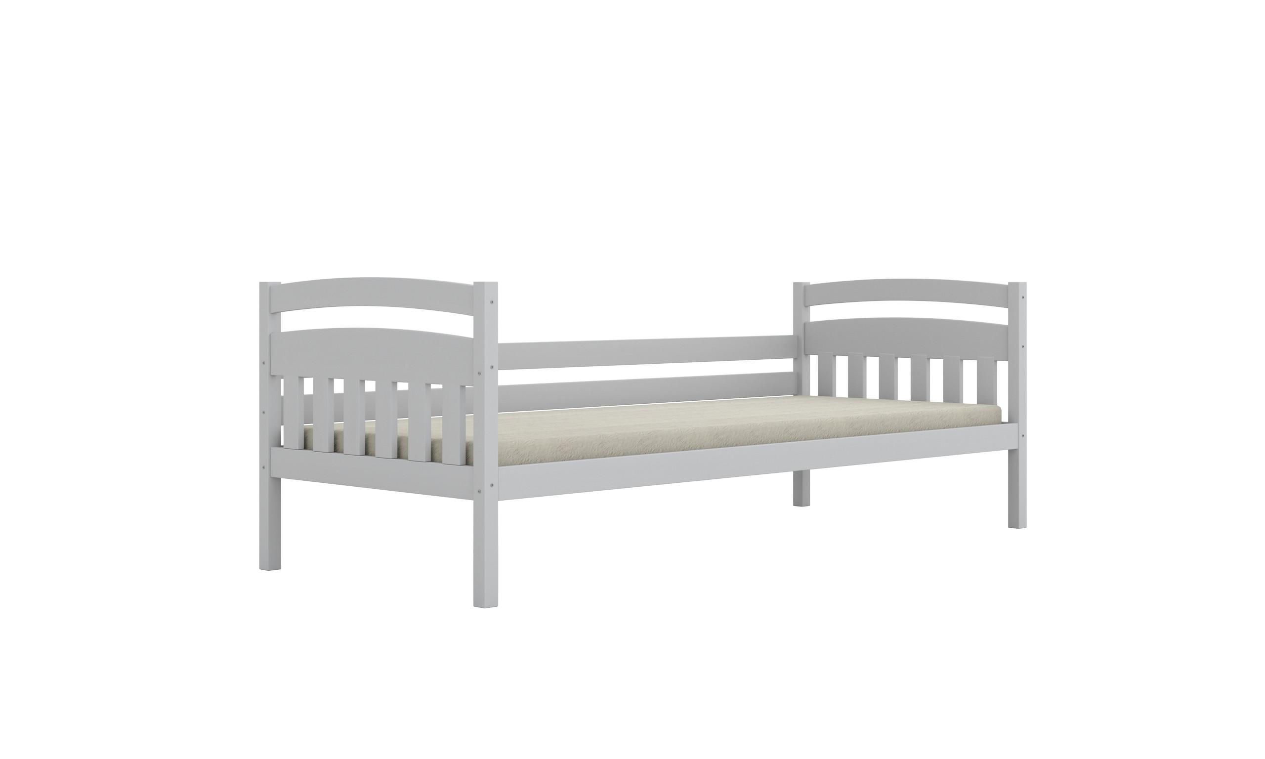 KINDERBETT Tosia mit Matratze 90/180 Weiß 90/180 - Weiß, Holz (90/180cm) - RAUMHIRSCH FURNITURE