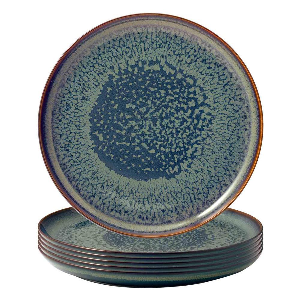 SPEISETELLER Crafted Breeze ø 25,9 cm 6er Set - Blaugrau, Keramik (25.9cm) - like.Villeroy & Boch