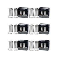 SALZ- & PFEFFERSTREUER Basic transparent-silber 120 ml 12-tlg. - Transparent/Silberfarben, Glas/Metall (6/12.5/12cm) - Ritzenhoff Breker