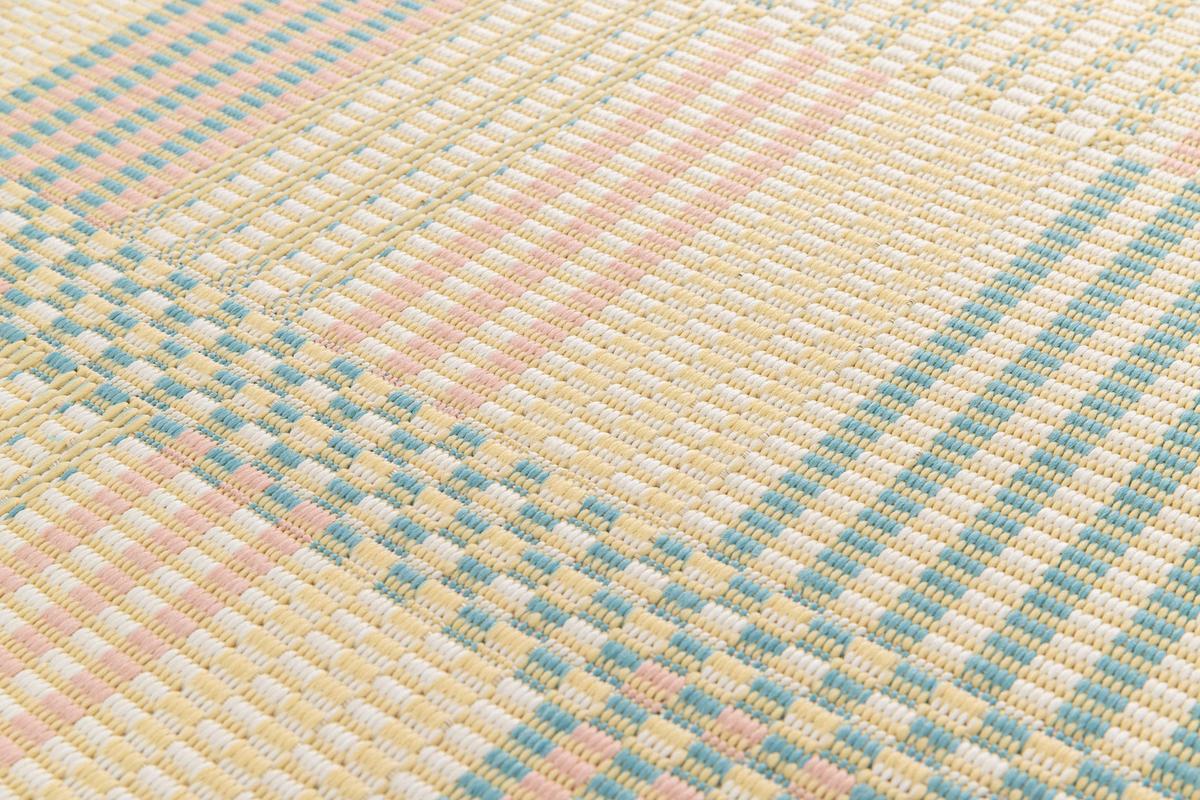 OUTDOORTEPPICH In Pastelltönen Manila 80/150 cm - Pastellblau/Pastellgrün, Textil (80/150cm) - Atticgo