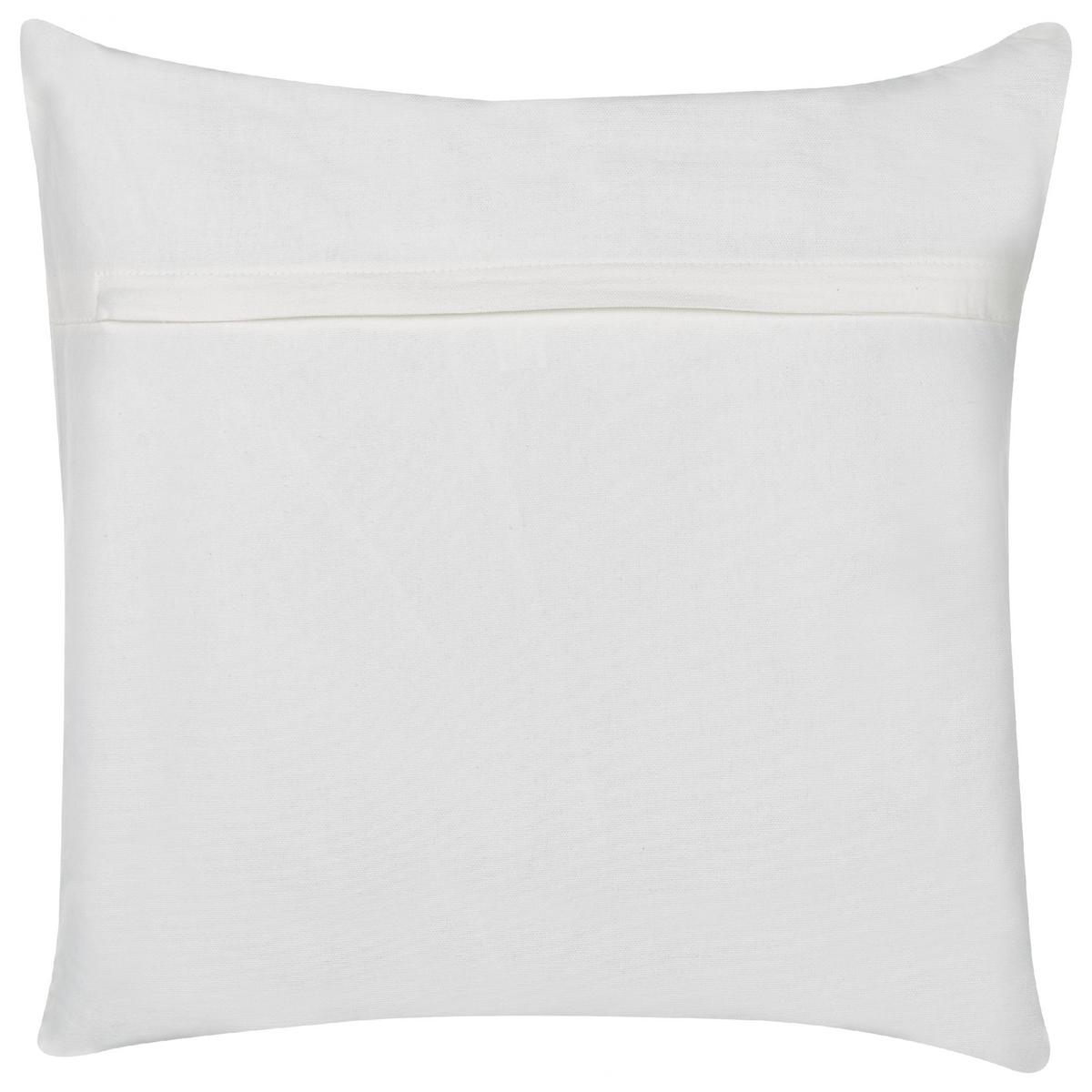 DEKOKISSEN 2er-Set Gelb 45/45 cm Arales - Pink/Gelb, Textil (45/45cm) - Beliani