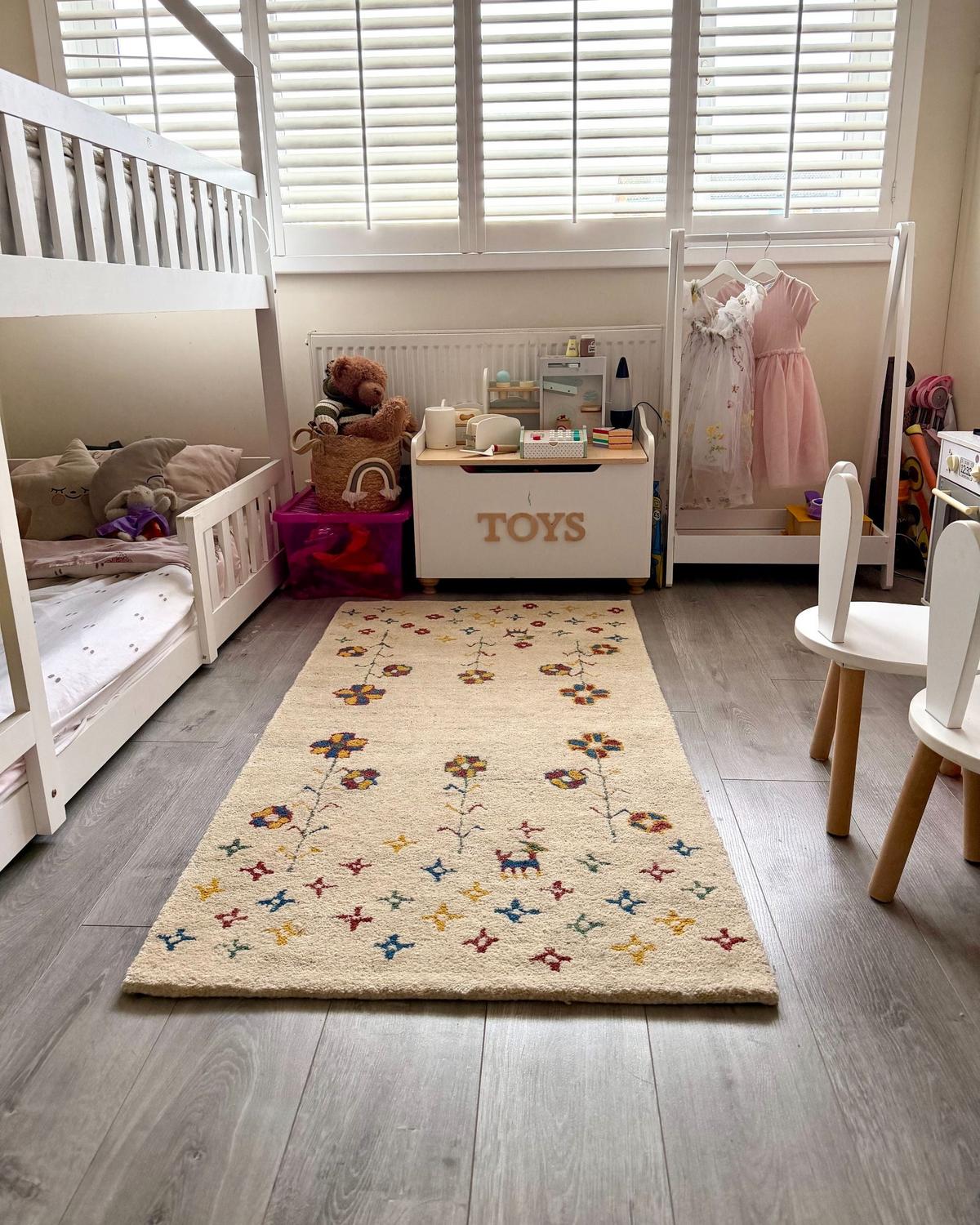 TEPPICH geflochten Husunlu 150/80 cm - Beige, Textil (80/150cm) - Beliani