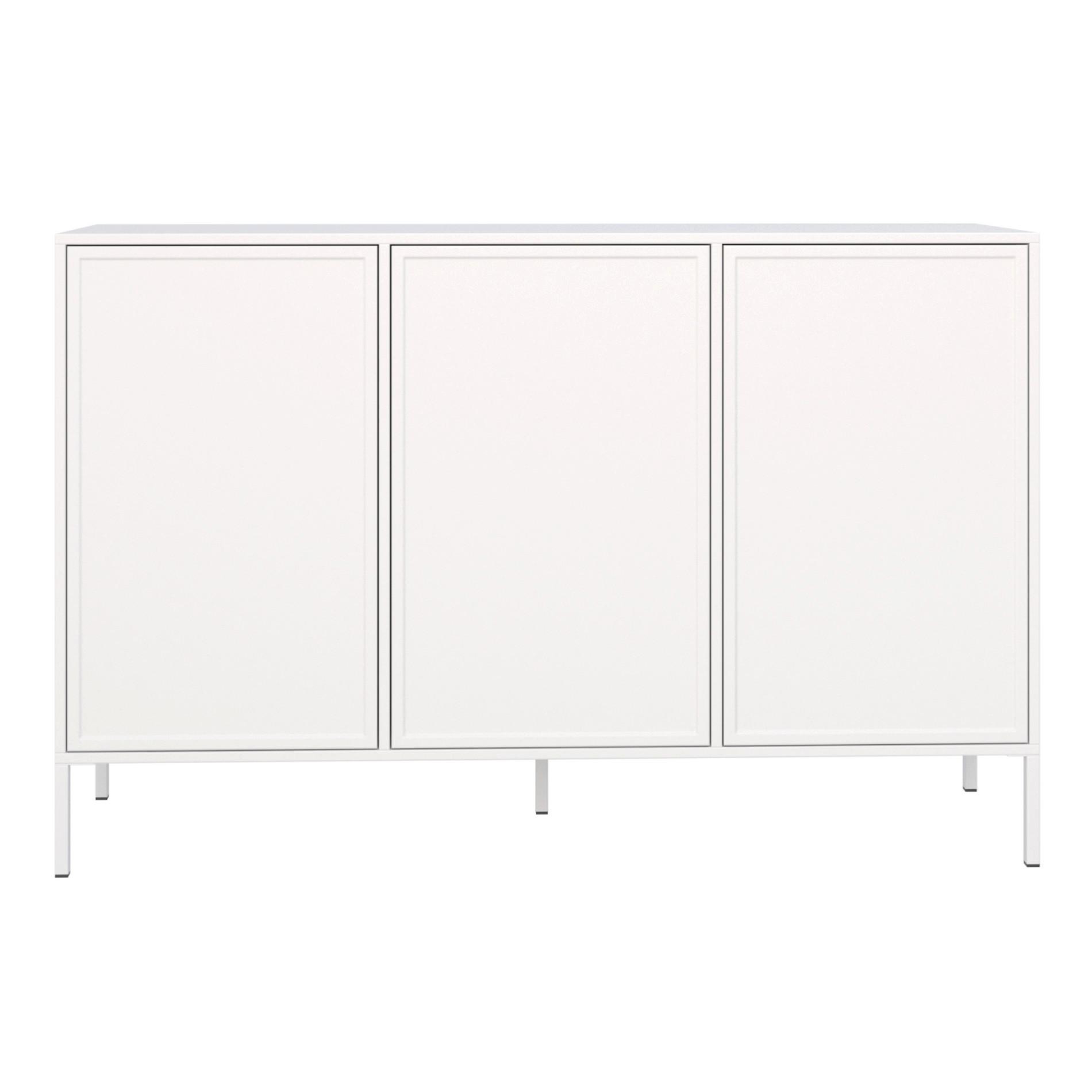 SIDEBOARD Velveto Weiß 150 cm - Weiß, Holzwerkstoff/Metall (150/86/40cm) - Selsey