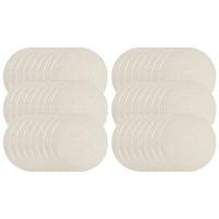 PLATZMATTEN Tavolo Creme ø 35 cm 48er Set - Creme, Textil (35cm) - Ritzenhoff Breker