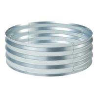 PFLANZBEET Andrano - Silberfarben, Metall (91.5/30.5/91.5cm) - casa.pro
