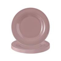 BROTTELLER Beat Color Glaze Altrosa ø 17 cm 6er Set - Dunkelrosa, Keramik (17cm) - Seltmann Weiden