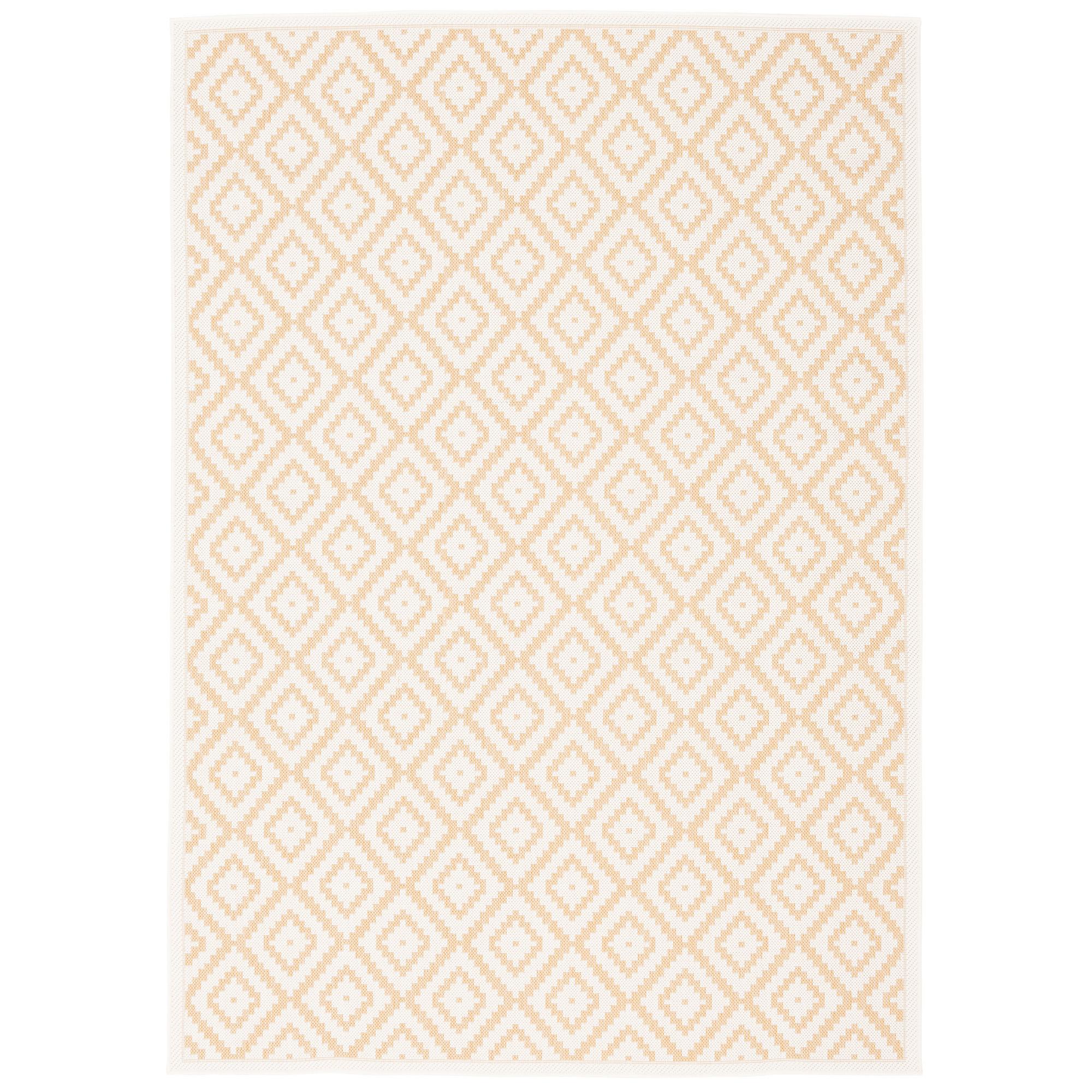 IN & OUTDOOR TEPPICH VALENCIA FLIESENOPTIK - Beige, Textil (80/150cm) - Pergamon