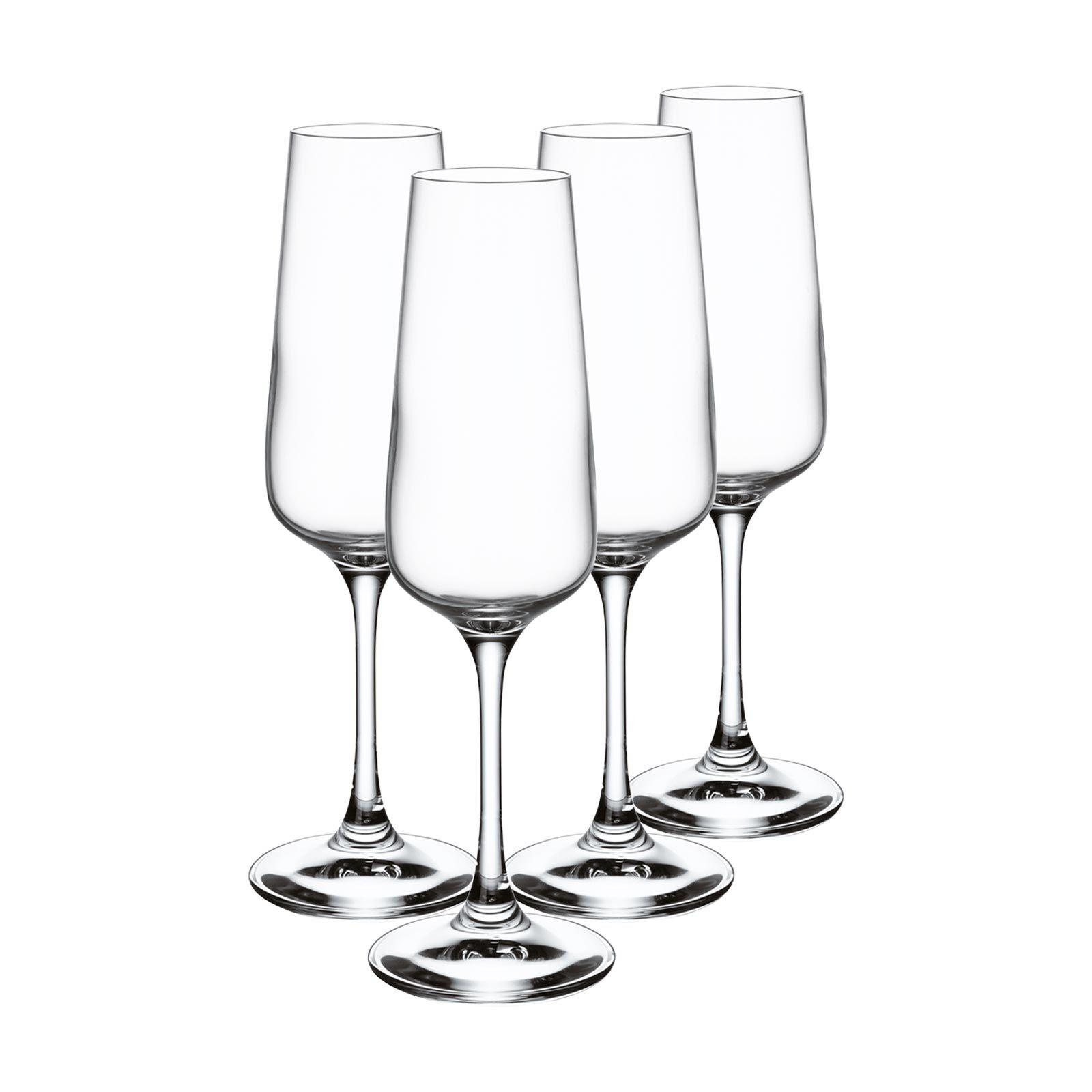 CHAMPAGNERGLÄSER Ovid transparent 250 ml 4er Set - Transparent, Glas (0.25L) - Villeroy & Boch