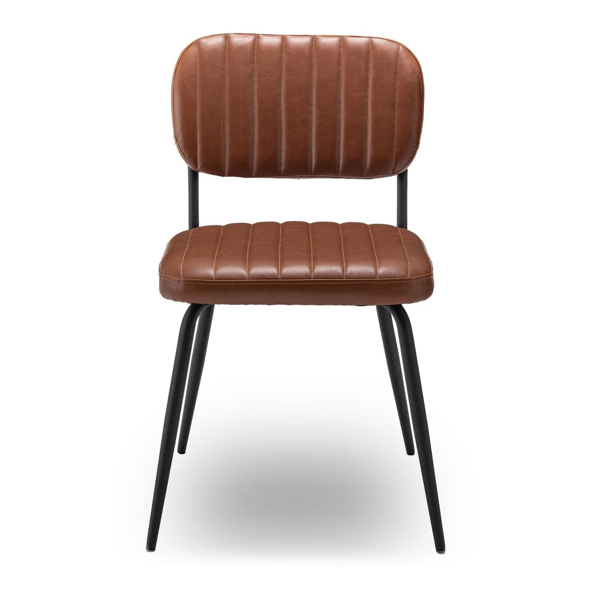 ESSZIMMERSTÜHLE (2er-set) braun sparte 56/45/79 cm - Braun, Textil (45/79/52cm) - Calicosy