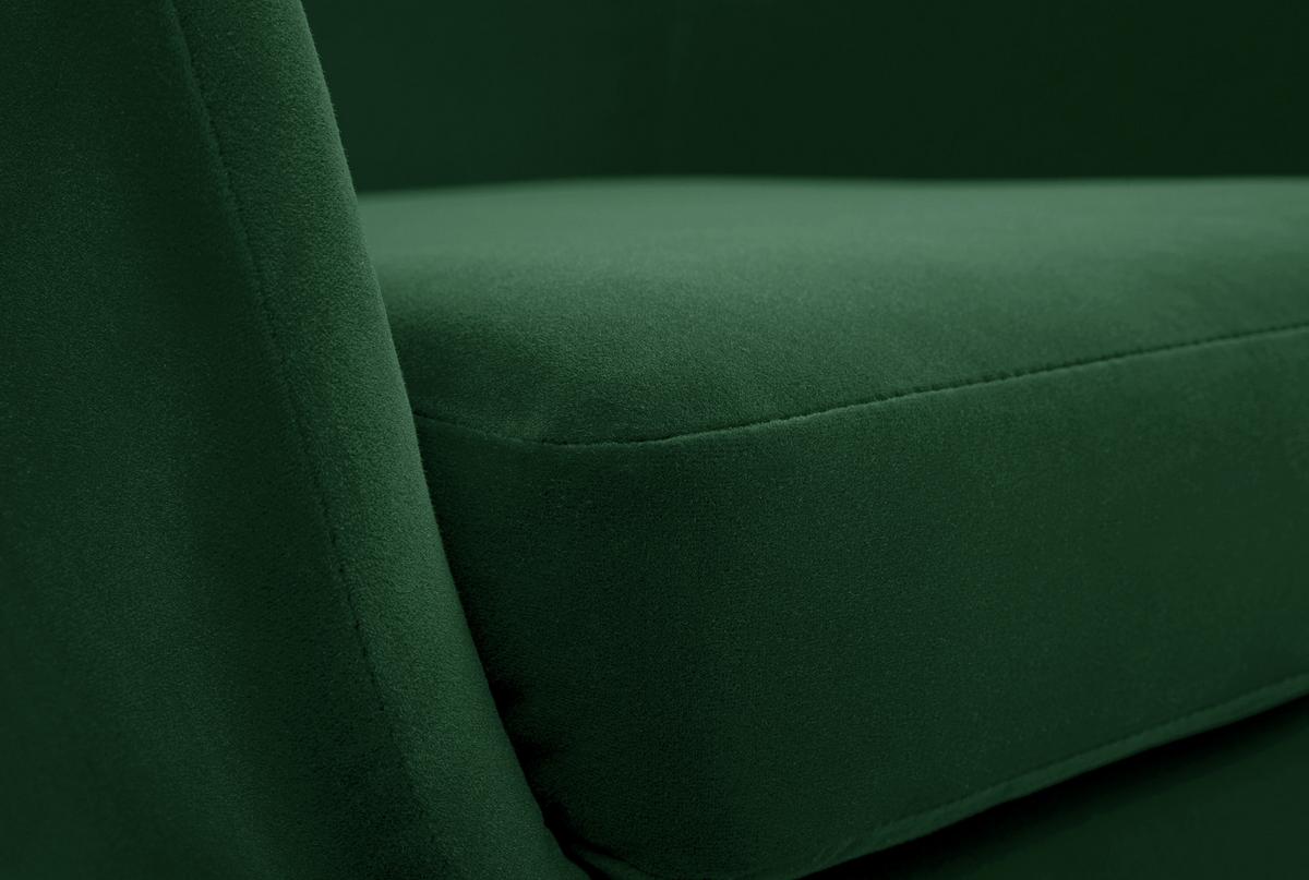 SESSEL SEDUTA, Modern Polstersessel Loungesessel, Velours-Stoff Grün - Grün, Holz/Metall (72.5/101.5/83cm) - MASSENO