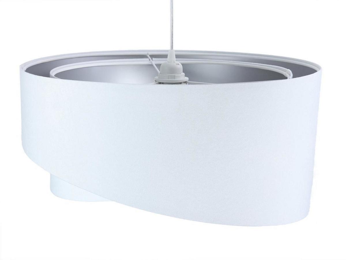 HÄNGELEUCHTE Silber 50/23 cm - Silberfarben, Kunststoff (50/1/23cm) - ONZENO