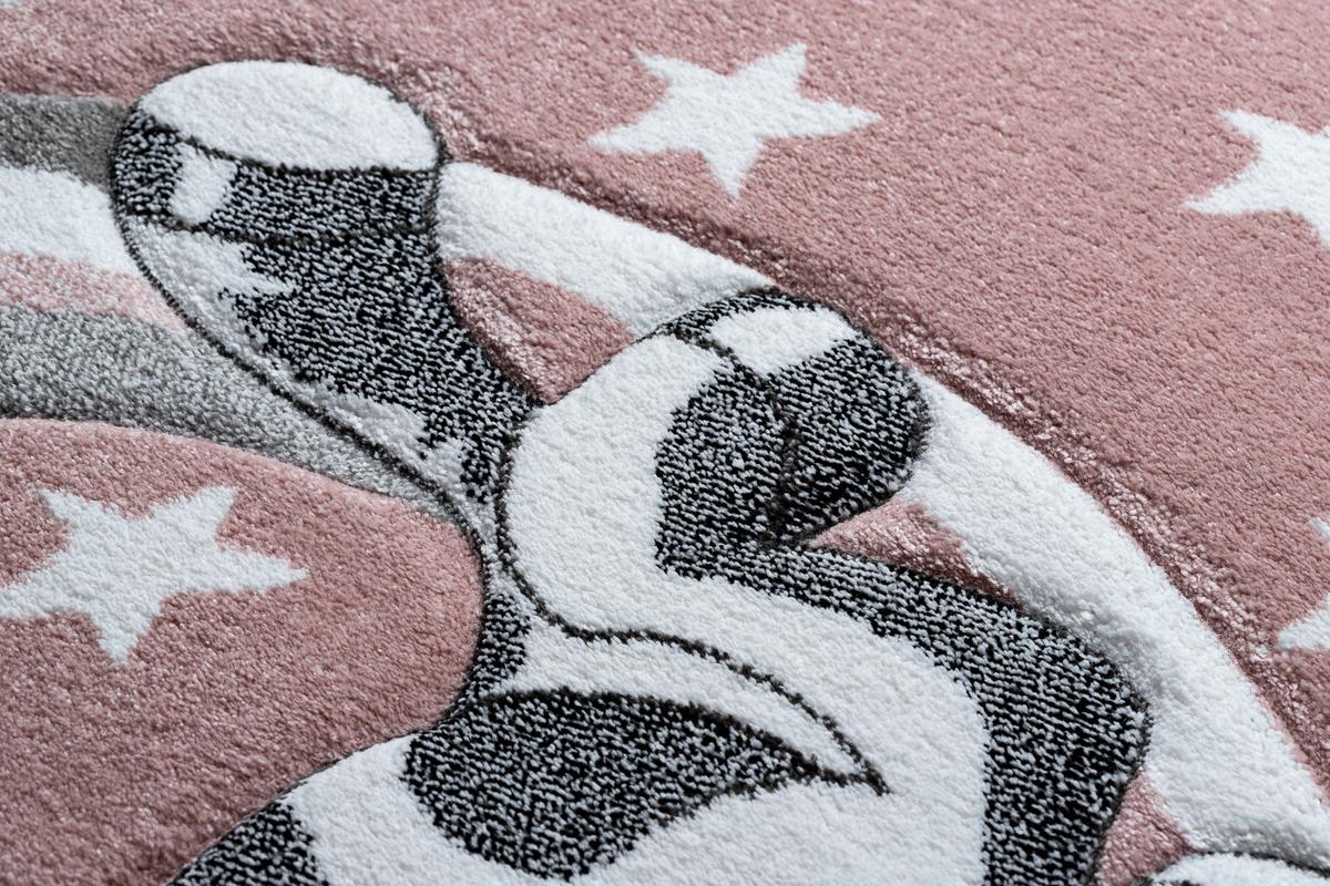 TEPPICH Petit 140/190 cm - Pink, Textil (140/190cm) - rugsX
