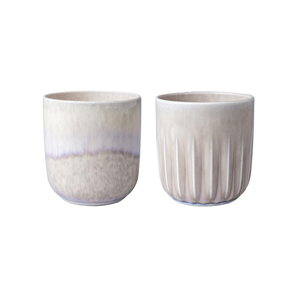 BECHER SET Perlemor beige 290 ml 2-tlg. - Beige, Keramik (0.29L) - like.Villeroy & Boch