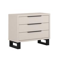 KOMMODE Eden Kaschmir - Beige, Holzwerkstoff (99.3/82.7/45cm) - Petits-meubles