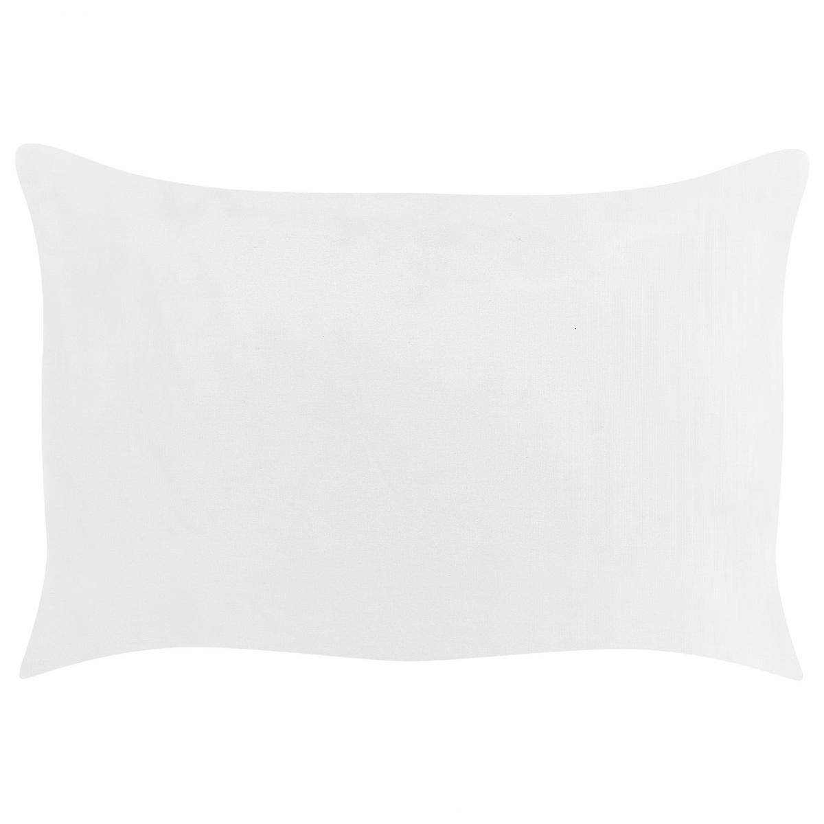 GARTENKISSEN 2er-Set Blumenmuster blau 40/60 cm Apricale - Hellblau, Textil (40/60cm) - Beliani