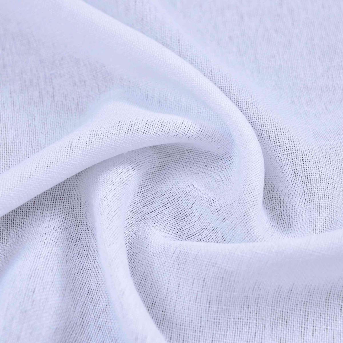SCHIEBEVORHANG 2ER SET »Leipzig« HxB 245x60 cm Weiß - Weiß, Textil (60/245cm) - Gardinenbox
