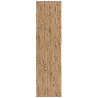 JUTETEPPICH handgewebt ERME, in Naturjute, Natur-Grün, 60 x 230 cm - Beige, Textil (230/60cm) - KADIMA DESIGN