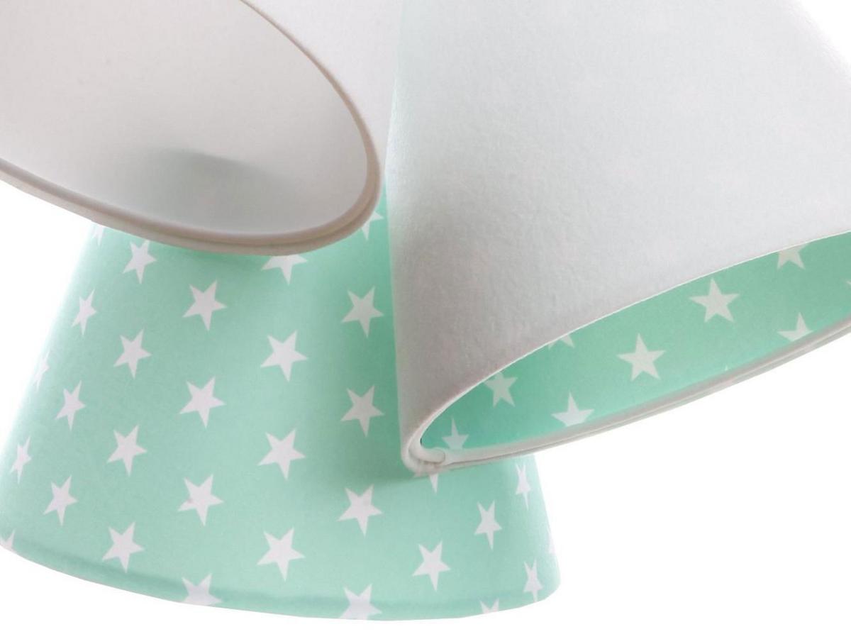 HÄNGELEUCHTE Pastell 26/19 cm - Türkis, Kunststoff (26/0.8/19cm) - ONZENO