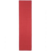 SISAL NATUR LÄUFER TEPPICH - Rot, Textil (80/400cm) - Snapstyle