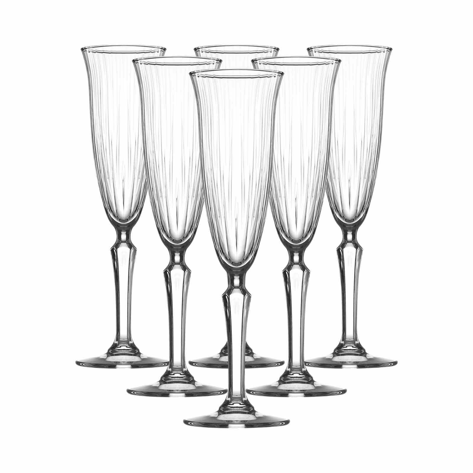 SEKTGLÄSER Perpetuo transparent 190 ml 6er Set - Transparent, Glas (0.19L) - Ritzenhoff Breker