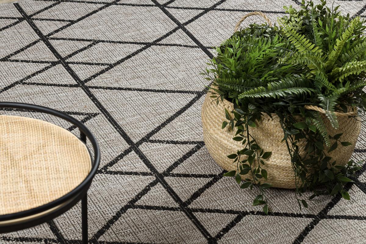TEPPICH Floorlux 80/150 cm - Grau, Textil (80/150cm) - rugsX
