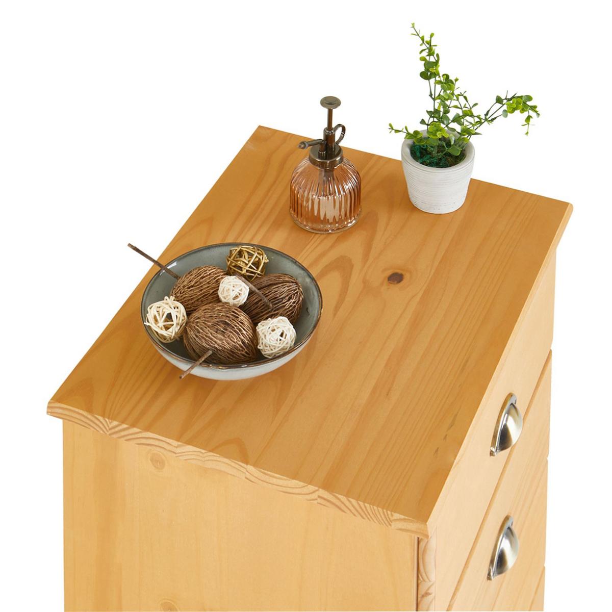 KOMMODE PARIS braun - Braun, Holz (48/95/39cm) - IDIMEX