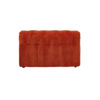 SOFA SITZELEMENT SEPHI Rot Cord - Rot/Schwarz, Kunststoff/Textil (107/62/27cm) - KAWOLA