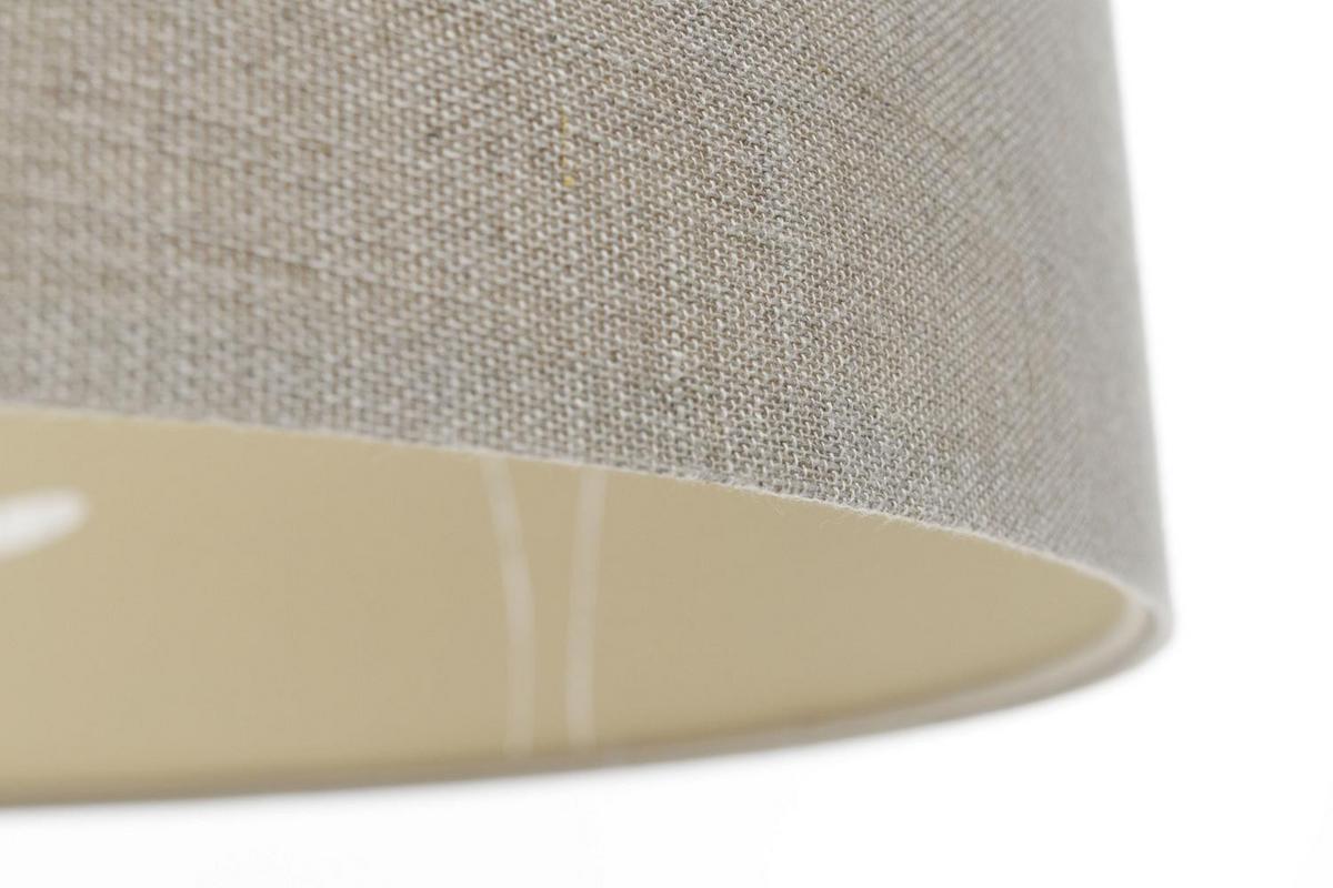 HÄNGELEUCHTE Taupe 60/100 cm - Taupe/Beige, Kunststoff (30/0.8/100cm) - ONZENO