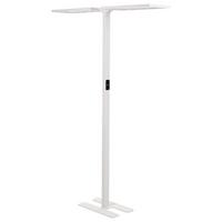 STEHLAMPE Sculptor 30/135/197 cm - Weiß, Metall (30/135/197cm) - Beliani