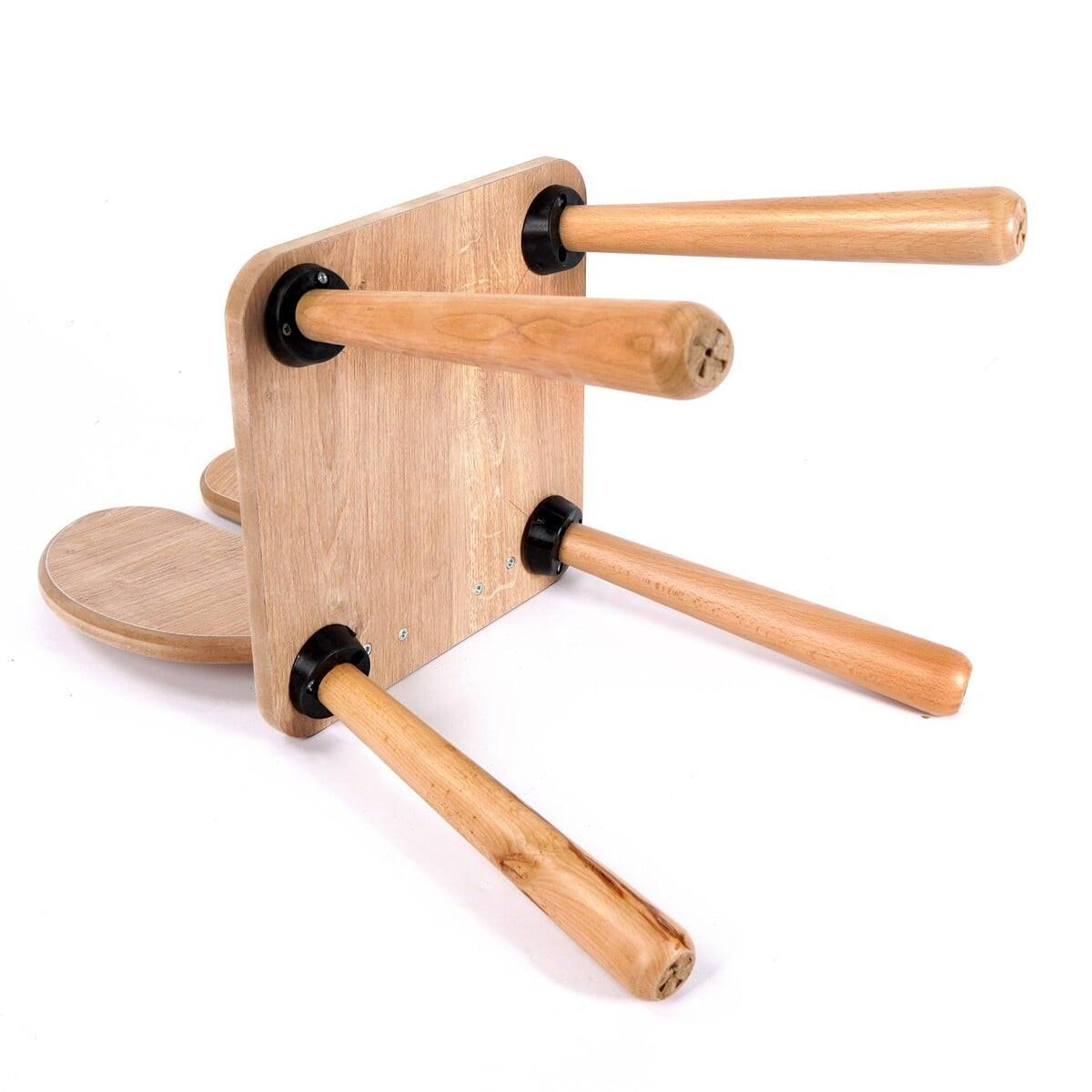 KINDERSTUHL mit massivholzbeinen 30/30/57 cm - Eichefarben, Holzwerkstoff (30/57/31cm) - Calicosy