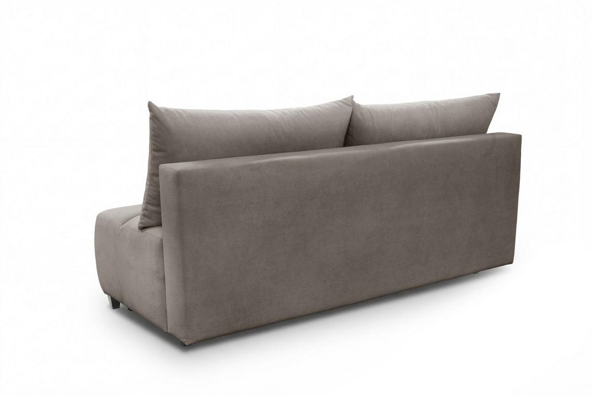 SCHLAFSOFA Xenio Mit Schlaffunktion - Braun, Holzwerkstoff/Textil (196/103/100cm) - Fun Möbel