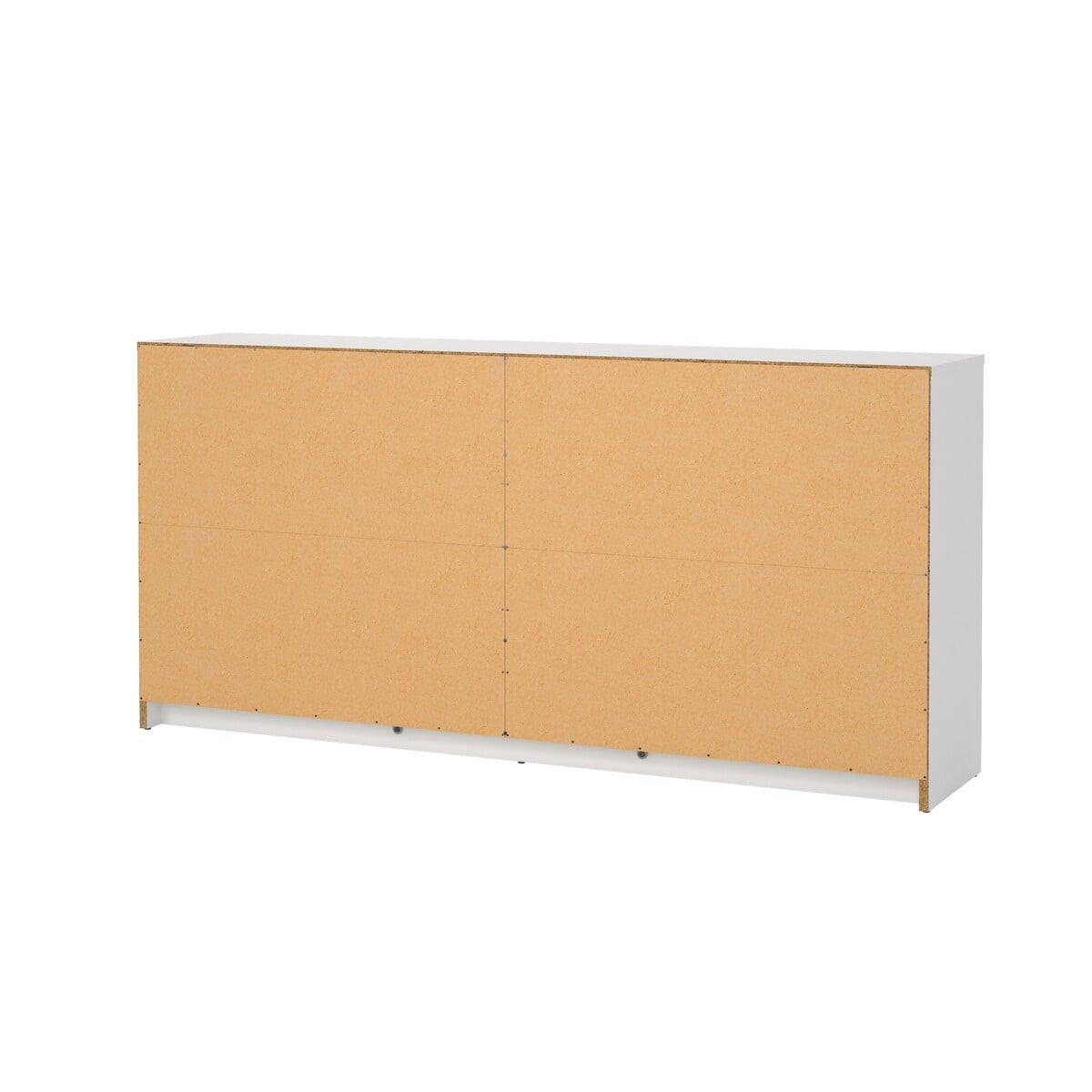 KOMMODE Weiß - Weiß, Holzwerkstoff (143/68/32cm) - ebuy24