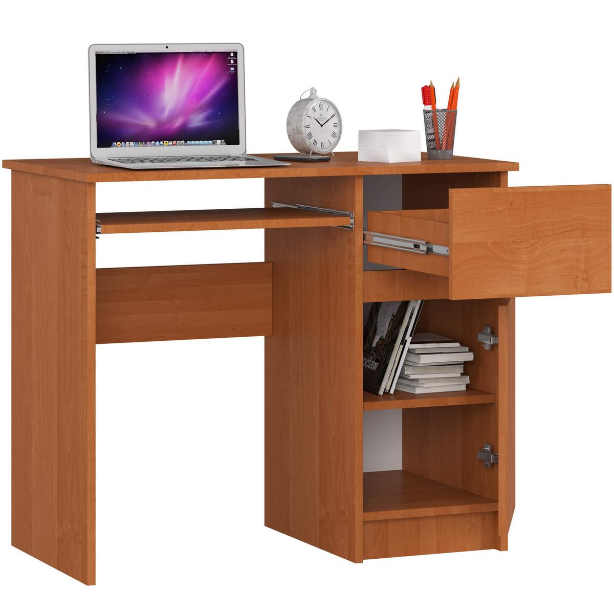 SCHREIBTISCH Erlefarben 77/90/50 - Erlefarben, Holzwerkstoff (143/50/77cm) - RAUMHIRSCH FURNITURE