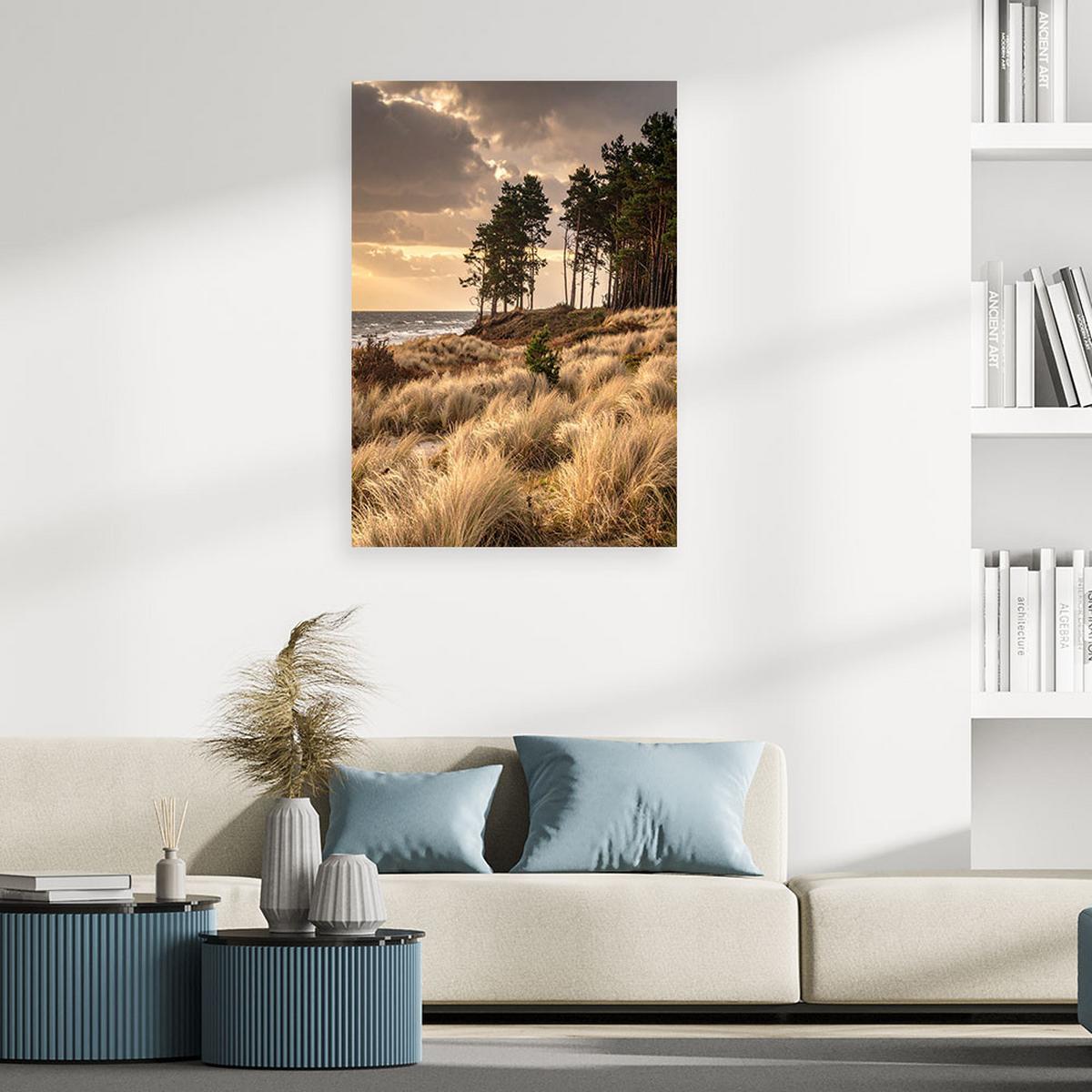 LEINWANDBILD Natur und Botanik 70x100cm - Beige, Textil (70/100cm) - Feeby