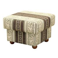 HOCKER Kama Chenille braun - Braun, Kunststoff (54/44/54cm) - 58aufmkessel