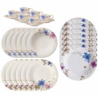 KOMBISERVICE Mariefleur Gris Basic bunt 30-tlg. - Multicolor, Keramik (2/2/2cm) - Villeroy & Boch
