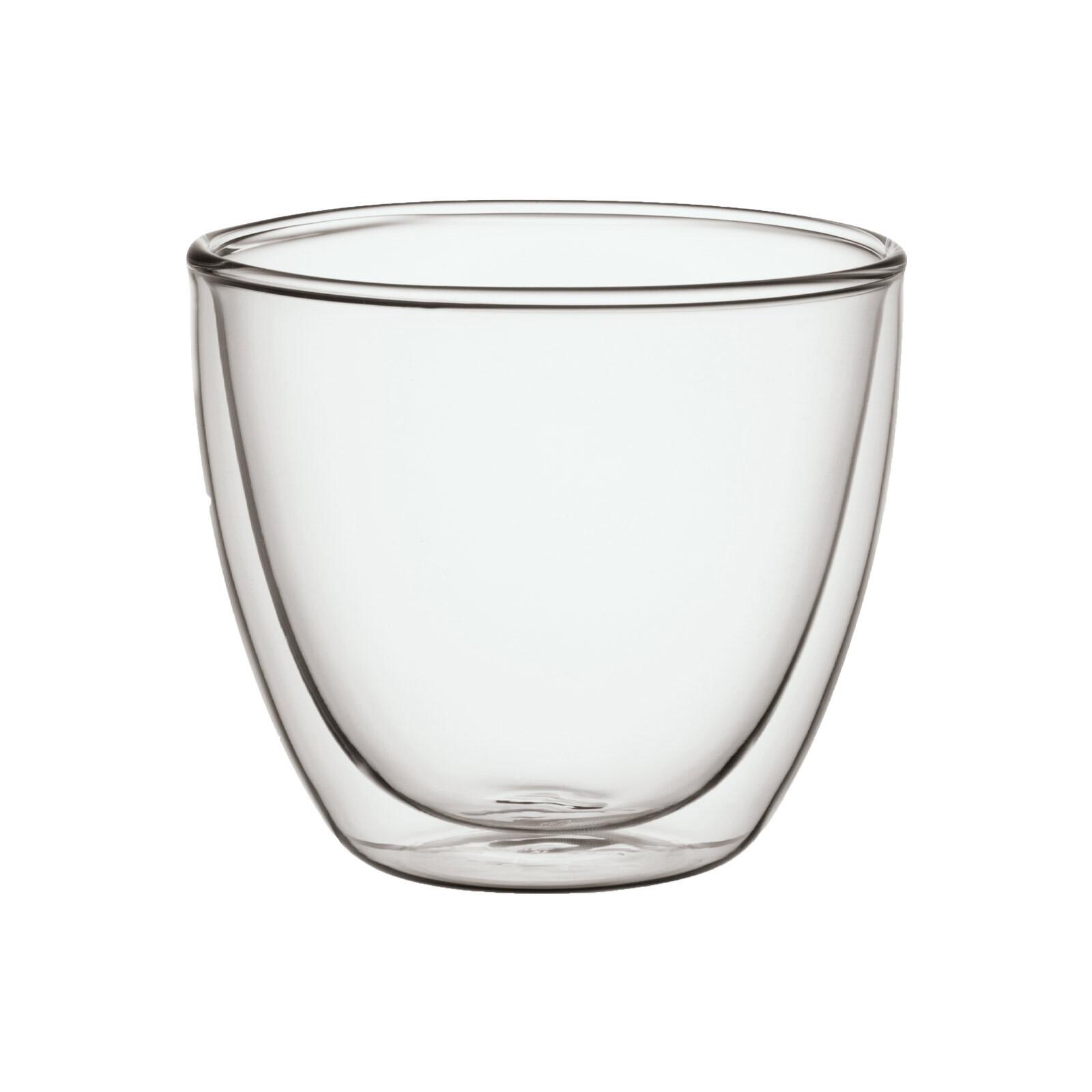 DOPPELWANDIGER BECHER Manufacture Rock transparent 250 ml - Transparent, Glas (0.25L) - Villeroy & Boch