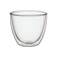 DOPPELWANDIGER BECHER Manufacture Rock transparent 250 ml - Transparent, Glas (0.25L) - Villeroy & Boch