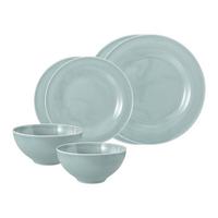 BASIC-SET Beat Color Glaze Arktisblau 6-tlg. - Blau, Keramik (2/2/2cm) - Seltmann Weiden