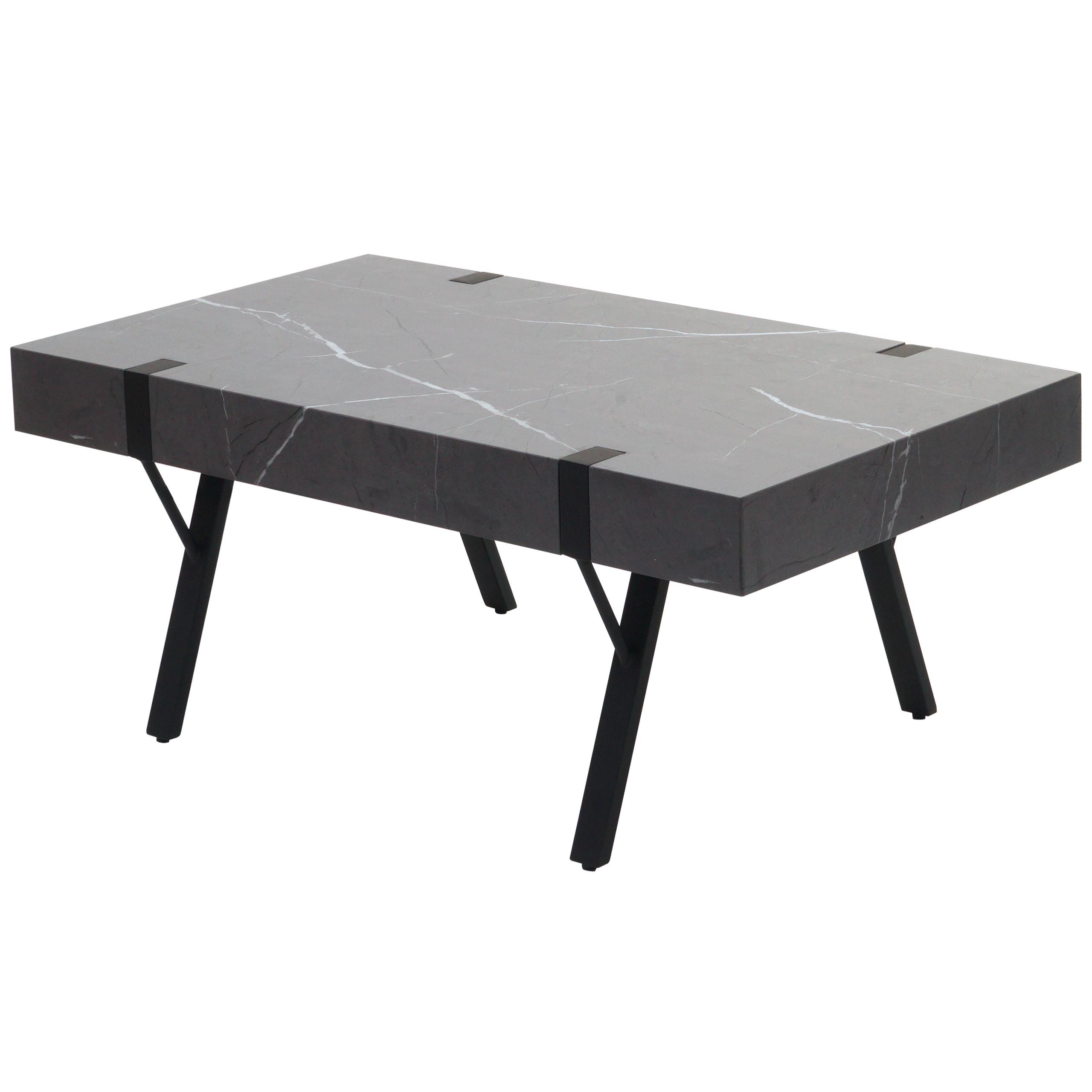 COUCHTISCH eckig Grau - Grau, Holz (60/110/43cm) - MCW