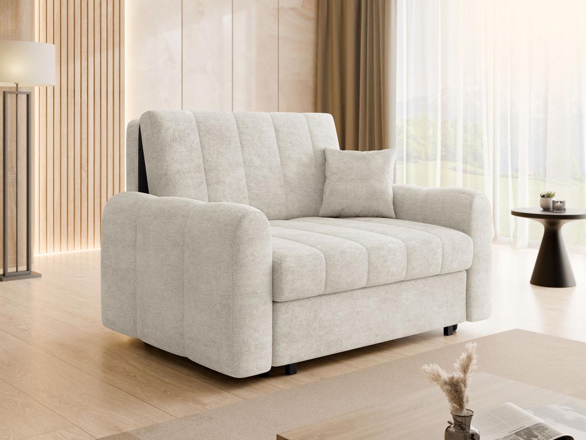 SCHLAFSOFA Viva Moon II - Schwarz/Naturfarben, Holz/Metall (148/85/98cm) - MIRJAN24